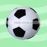 2014 new design football pillow filled microbead