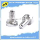 China manufacturer customized high precision metal flat head screw
