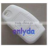 Fashion Promotional Gifts for Friends Milk White Silicone Key Cover Silicone Skin Cover for Car Key