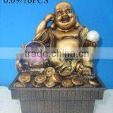 Resin Buddha Indoor Table Water Fountain for Home Decoration thumbnail-1