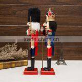 Handsome Nutcracker Soldier, Christmas Decorating Wooden Nutcracker thumbnail-2