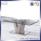 Coffee Table for Living Room, Top Glass MDF Table , Low Height Coffee Table thumbnail-3