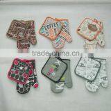 Pigment Printing Tea Towel Shaped Pot Holder Kitchen Basics Oven Mitten thumbnail-2