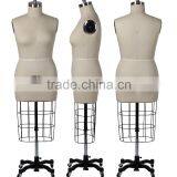 Female Professional Tailoring Mannequin With Collapsible Shoulder and Adjustable Stand thumbnail-3