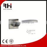 Euro Profile Custom Alu Door Handle With Keyhole Plate