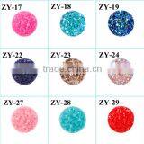 12mm Flat Back Resin 50pcs/lot Electroplated Druzy Cabochons Wholesale thumbnail-3