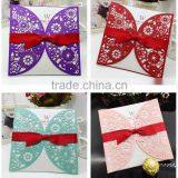 Unique Inexpensive Laseer Cut Wedding Invitation Cards thumbnail-2