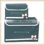 Sweet Bowknot Non-woven Collapsible Storage Box thumbnail-4