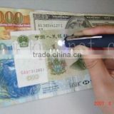 100mw infrared and uv lighting RMB currency test pen