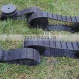 small robot parts, rubber track for wheelchairs (50*20*links)