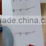 Paper hanging light bulb boxes floor display stands and rack with hook