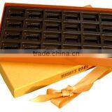 Golden Color Handmade Paper Chocolate Gift Box thumbnail-1