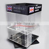 Clear Acrylic Storage Box/ Acrylic Book Display Stand/pop Display thumbnail-1