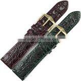 Fashion Leather Watch Strap for Men 100% Real Alligator OEM ODM