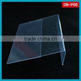 Pvc Sign Holder for Display in Supermarket