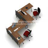 Latest flexible combination open office desk with front privacy panel(FLX-Series)