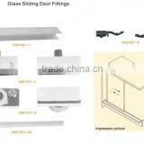 Aluminum, Steel and PA6 (nylon) Accessories for Glass Sliding Door