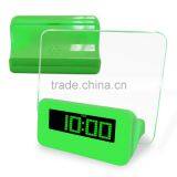 Blue LED Message Board Alarm Clock With Pen Holder thumbnail-3