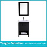 Tonghe Collection Double Sink Espresso Finish Vanity Set