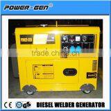 POWER-GEN High Performance Open/Silent Type 5KW-9KW Diesel Welding Generator thumbnail-1