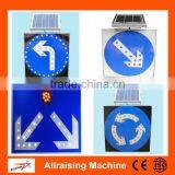 Aluminum Solar Powered Two-Way Arrow LED Road Sign thumbnail-3