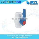 PVC Double Union Ball Valve With Size Dn20 (3/4") for DIN ANSI JIS Cns Standards thumbnail-2