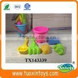Promotional Plastic Summer Sand Beach Tool Toys Play Set 6pcs thumbnail-6