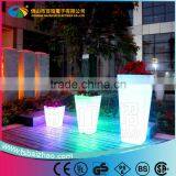 Colors Changing Iluminated LED Garden Outdoor Planter Flower Pot Light thumbnail-6