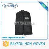 Customized Zippered Men's Garment Suit Hanger Bag Nonwoven Suit Cover Bag thumbnail-5