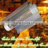 Factory Direct Price 400watt 600watt 1000watt HPS MH Bulb Cover 6" 6inch Wing Cooltube Aluminum Grow Light Reflector thumbnail-3