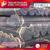 Galvanized or Black Painting Carbon Steel Seamless Oil Pipe Factory thumbnail-6