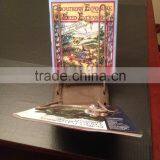 Vintage Industrial Metal Display Sorter Magazine Rack Book thumbnail-5