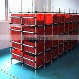 plastic coated pipe for pipe shelving rack