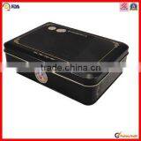 Rectangle Chocolate Flocking Gift Tin Box thumbnail-4