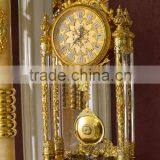 Rare Antique French Gold Gilt Ormolu Ornate Mantel Pendulum Table Clock thumbnail-3