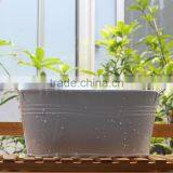 Wholesale Vertical Modern Decorative Indoor Herb Stackable Garden Pots With Wooden Handle thumbnail-6