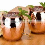 Moscow Mule Mug 100% Coppe ,cups and Tankard for Vodka Mixology thumbnail-1