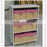 Willow Drawers Wooden Cabinet thumbnail-1