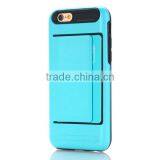 TPU + PC Combo Mobile Phone Case Cover With Card Slot for IPhone 7 thumbnail-1