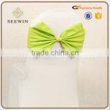 Cheap Chair Cover With Bowknot and Chiavari Ruffle Chair Sash for Wedding/Banquet/Party thumbnail-4