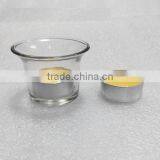 Mini Clear Glass Candle Holder Tealight Insert for Wedding Decoration thumbnail-5
