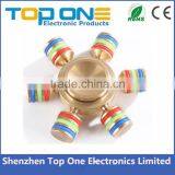 Metal Hand Spinners Aluminum Alloy Fidget Spinner Anti Stress Fidget Toy Spinner thumbnail-1