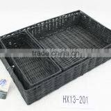 Plastic Storage Basket Fruit Vegetable Food Bread Basket thumbnail-1