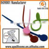 Leaf Shape Silicone Bag Sealer, Leaf Silicone Tie,silicone Rope for Tie up Food thumbnail-3