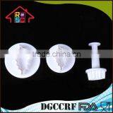 NBRSC Plunger Cookie Cutter Cookware Set 3 Does Santa Leaves Form Printing Mold Christmas Gift thumbnail-3