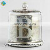 Cheap Candle Holders Bulk Glass Dome Lid Candle Jar thumbnail-4