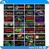 Led New Sign / Open Sign ! Full Color Change and Newlight . Any Word or Pic You Want to Show .backlit Led Sign thumbnail-2