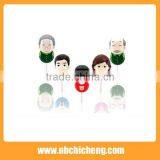 Family Carton Toothbrush Holder Plastic Cute Toothbrush Holder thumbnail-3