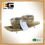 Woven Garden Flower Pot Basket thumbnail-3