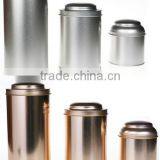 50g 100g 200g Round Metal Tea Tin Box